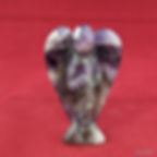 Amethyst and Amegreen Chevron Angel
