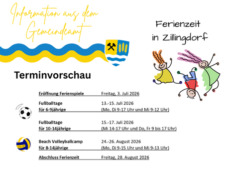 Ferienzeit in Zillingdorf