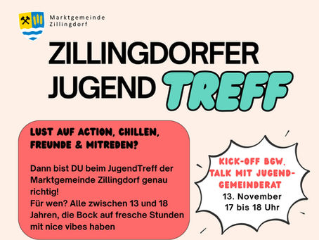 Zillingdorfer Jugend Treff - sei dabei