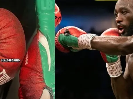 De la triche dans l’air? Crawford combat avec des gants trop usés, BLK prime, Boxeur-promoteur.