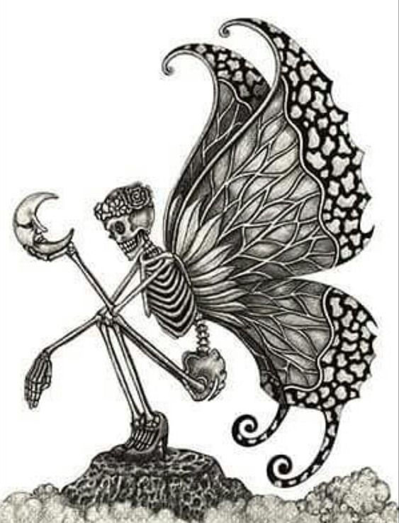 Skeleton&Butterfly