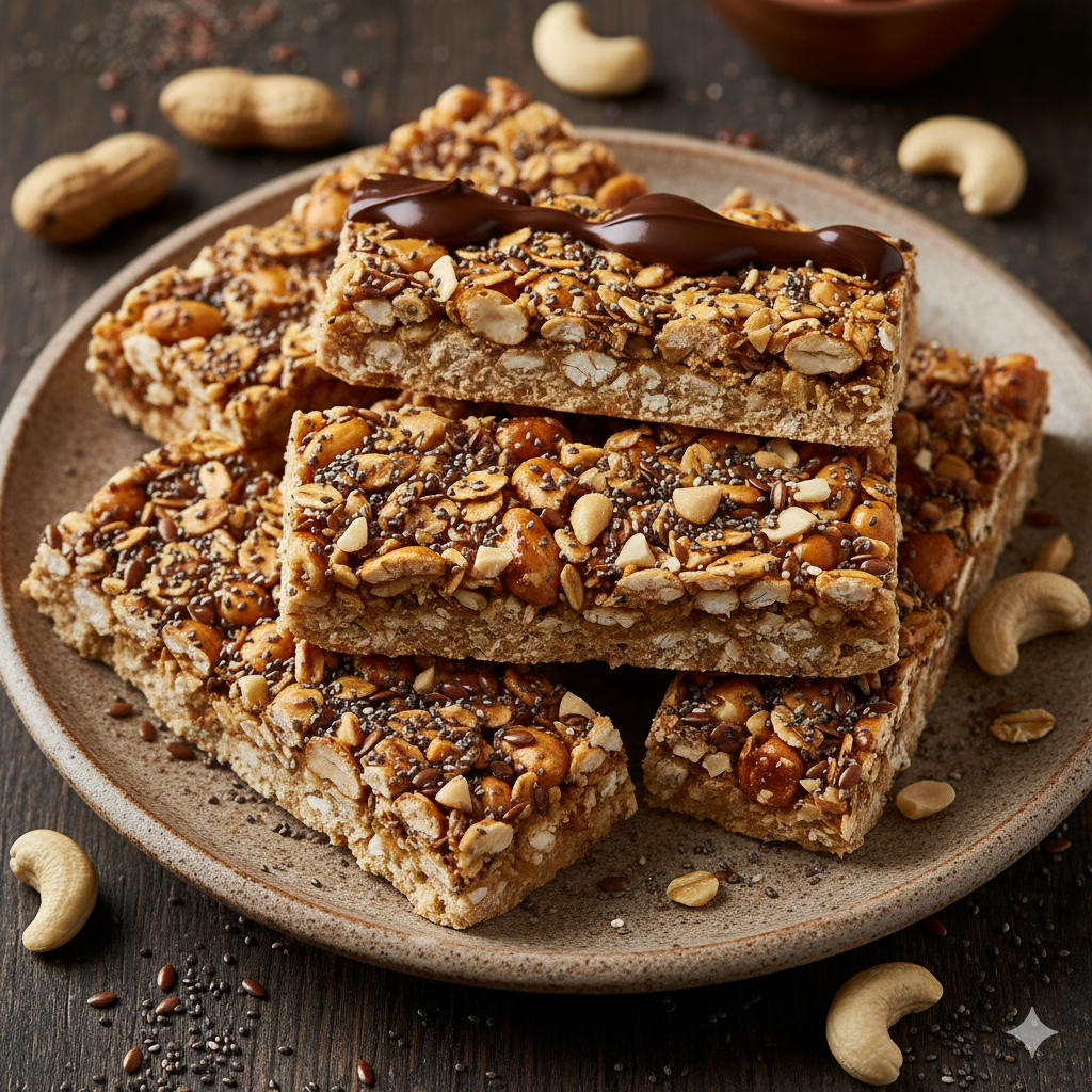 Peanut energy bars