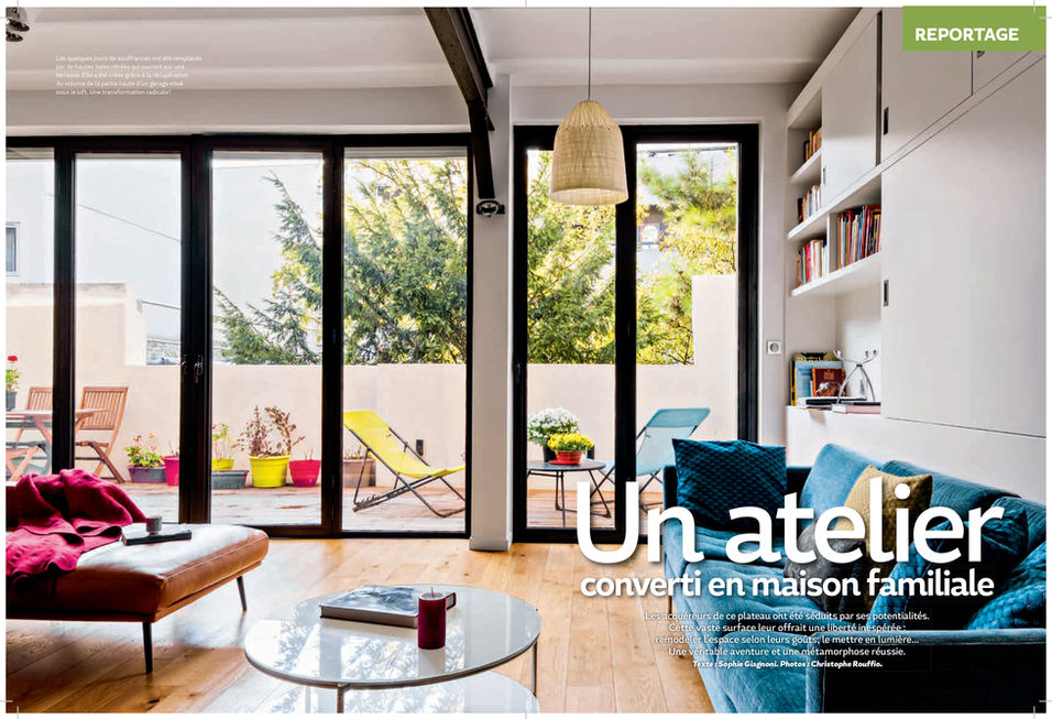 Création d'un loft à Paris