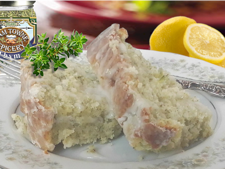 Glazed Lemon-Thyme Zucchini Bread