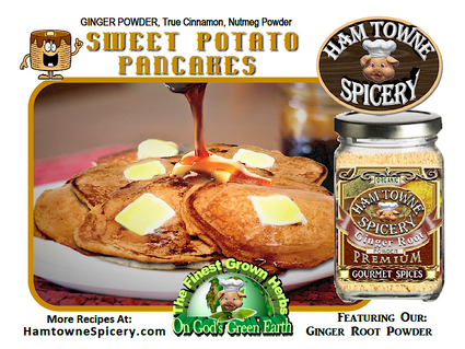 SWEET POTATO PANCAKES