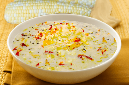 FRESH CORN CHOWDER