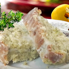 Glazed Lemon-Thyme Zucchini Bread