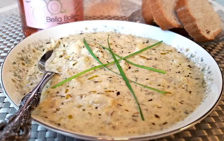 Potato Leek Soup With Herbes de Provence