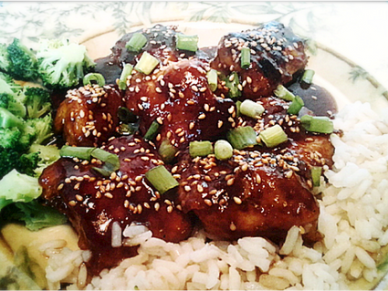 Baked Honey Sesame Chicken
