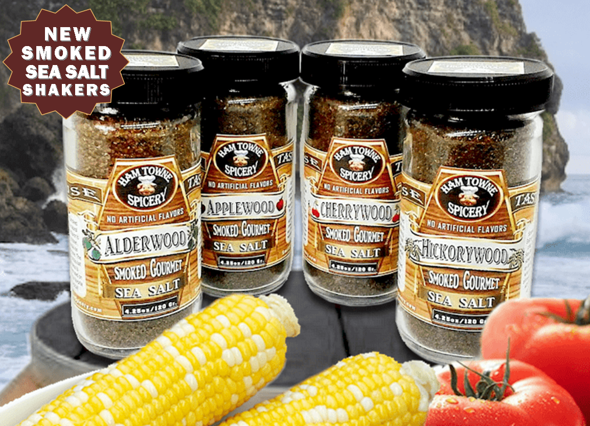 Hardwood Smoked Sea Salts