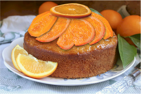 ORANGE SPICE OLIVE OIL CAKE