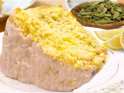 LEMON-CARDAMOM POUND CAKE