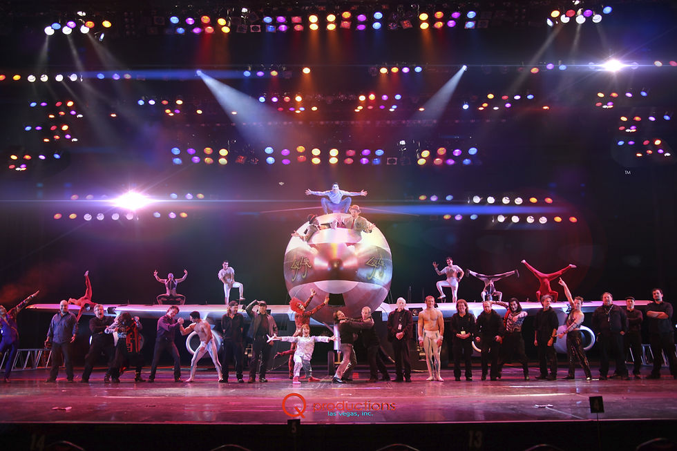 Q Productions Las Vegas Artists and Tech Team