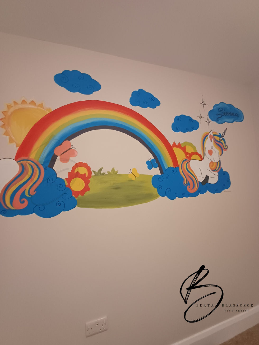 Unicorn Mural