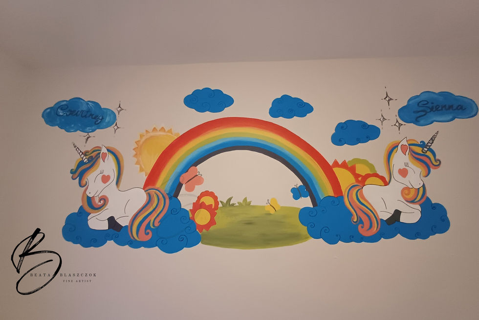 Unicorn Mural