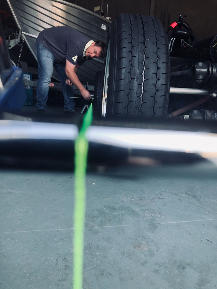 How to do a String Line Wheel Alignment