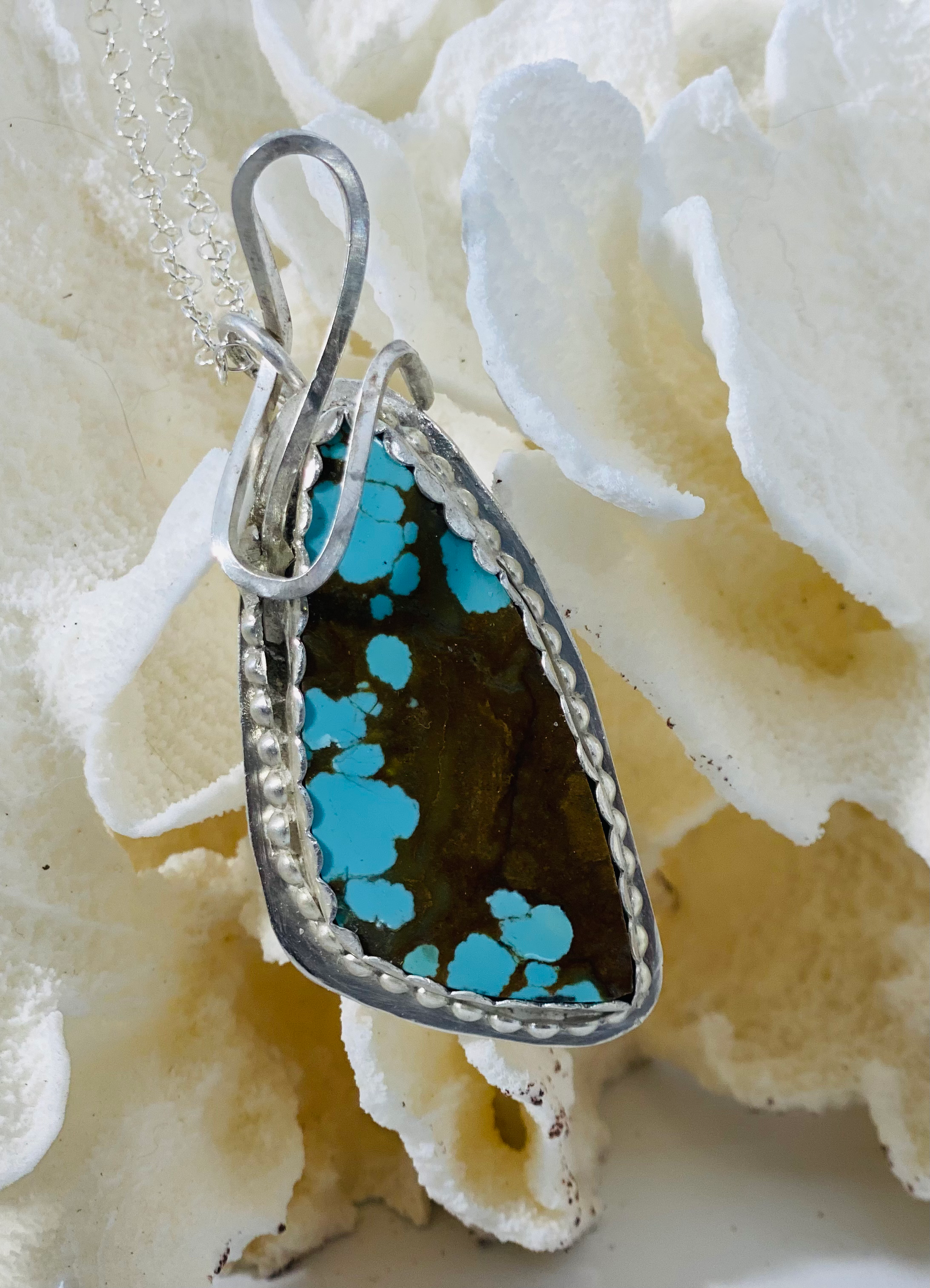 Bisbee Turquoise Pendant