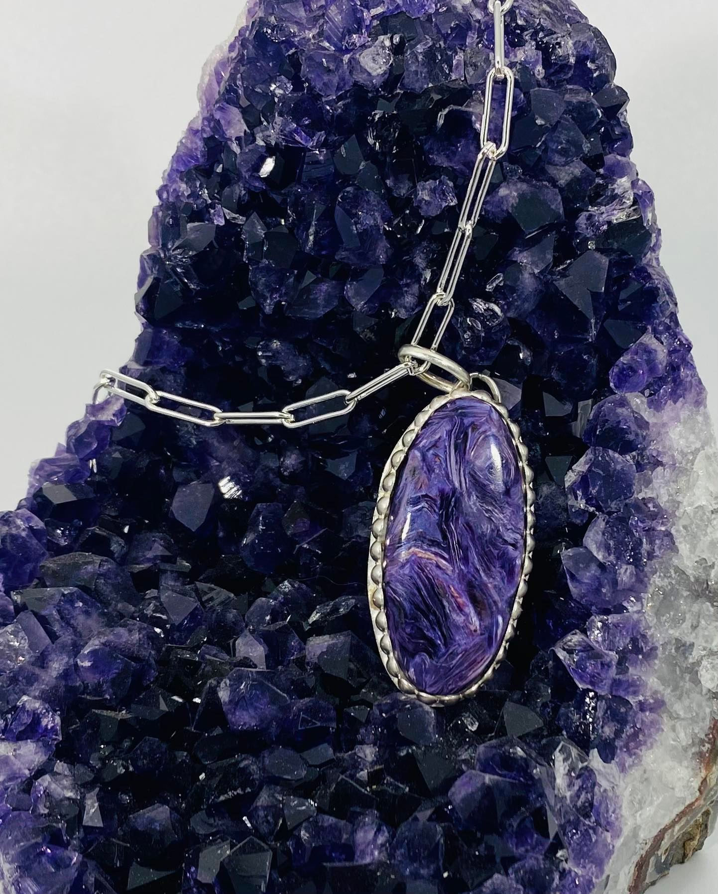 Charoite Pendant