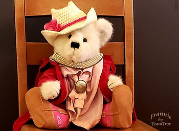 TeamTroxCreates Sartorial Bear Collection Frannie Boyd