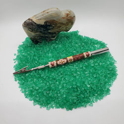 Tri Floral and Cheveron Telescoping Roach Clip