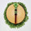 Thumbnail: Heart with Green Flower Glass Accessory