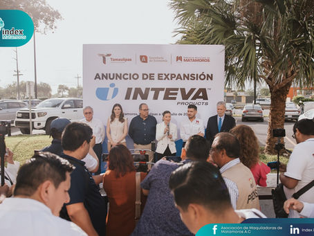 INTEVA apuesta por Matamoros y su talento local. 🏭 👏
