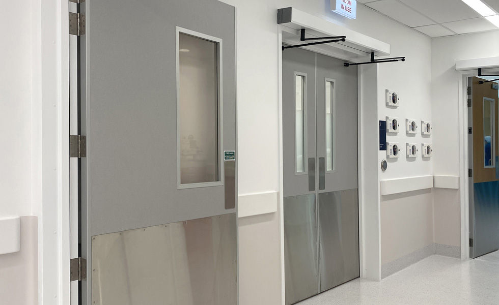 Hallmark Doors in Ormiston Hospital