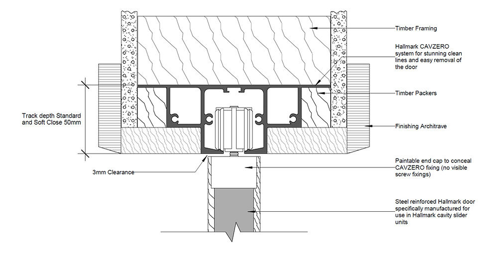 2d profile drawing - cavity slider