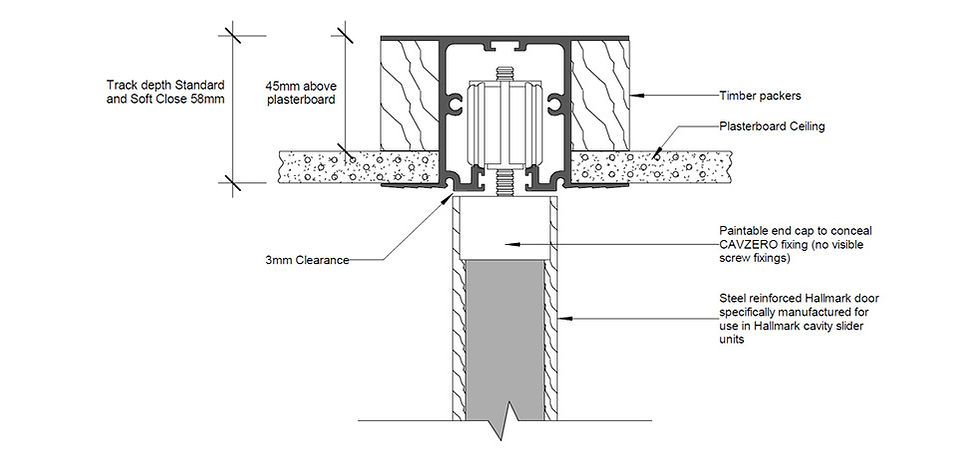 2d profile drawing - cavity slider