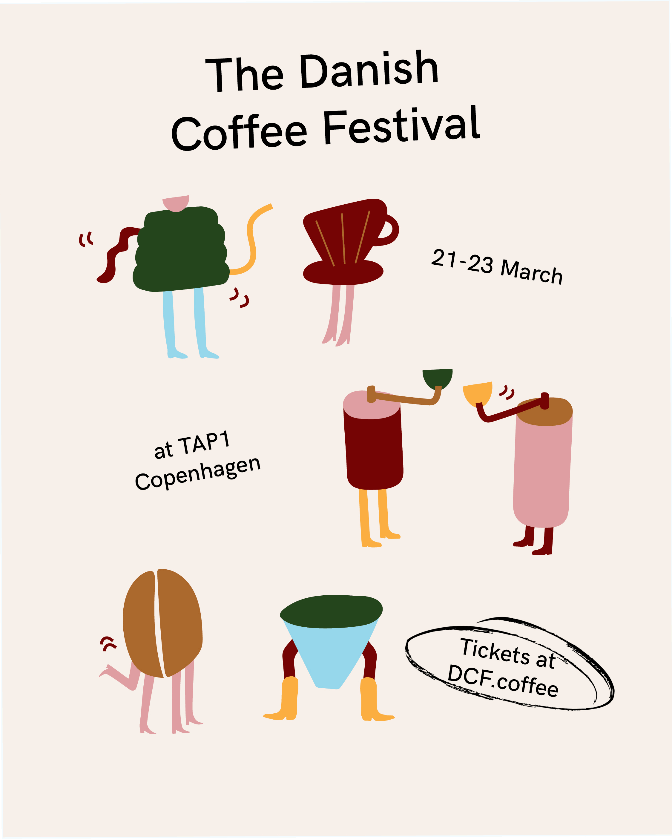 Danish Coffee Festival poster