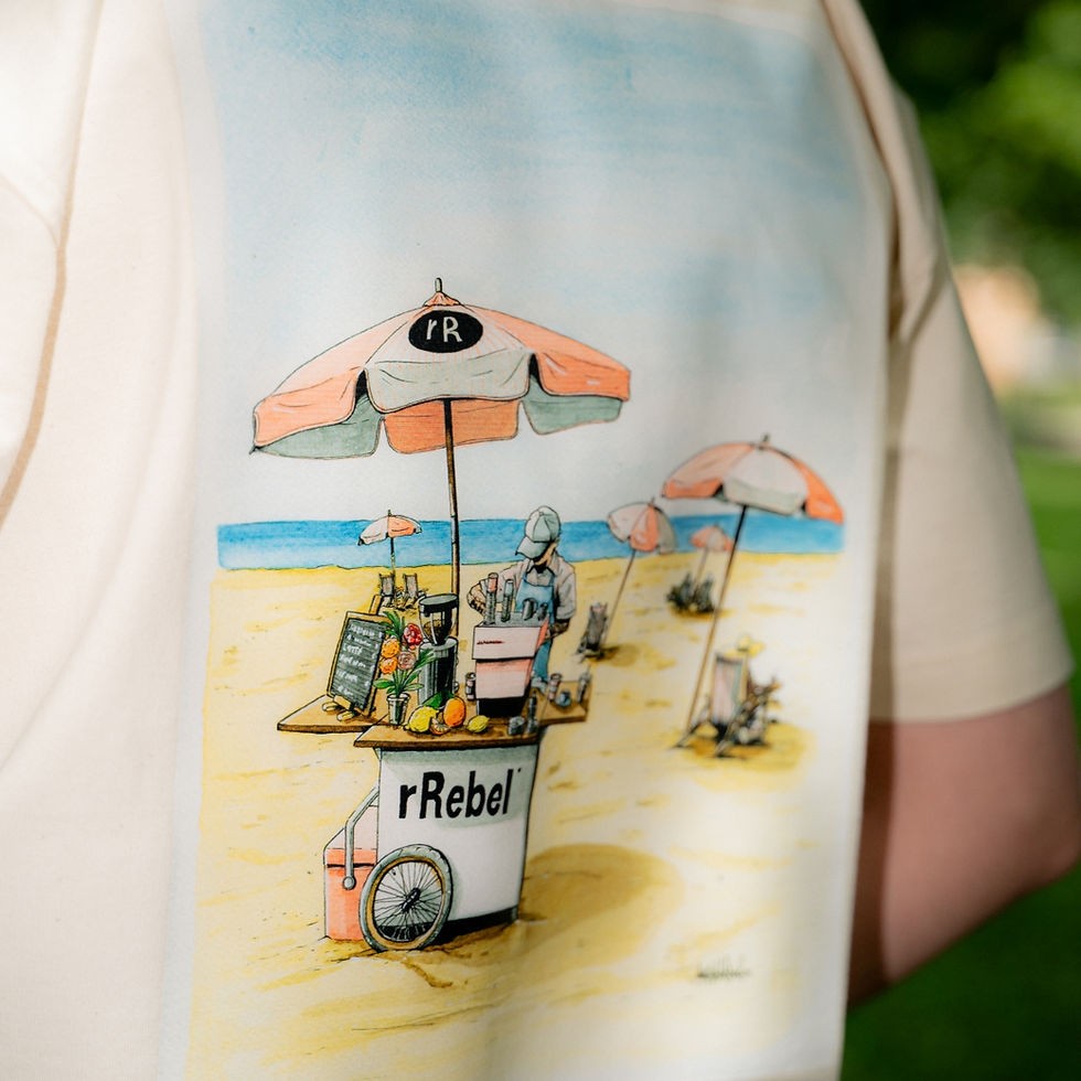 Miniaturebillede: Summer edition T-shirt rRebel x Mark Mestre