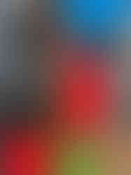 Røde spraylakkerte paneler