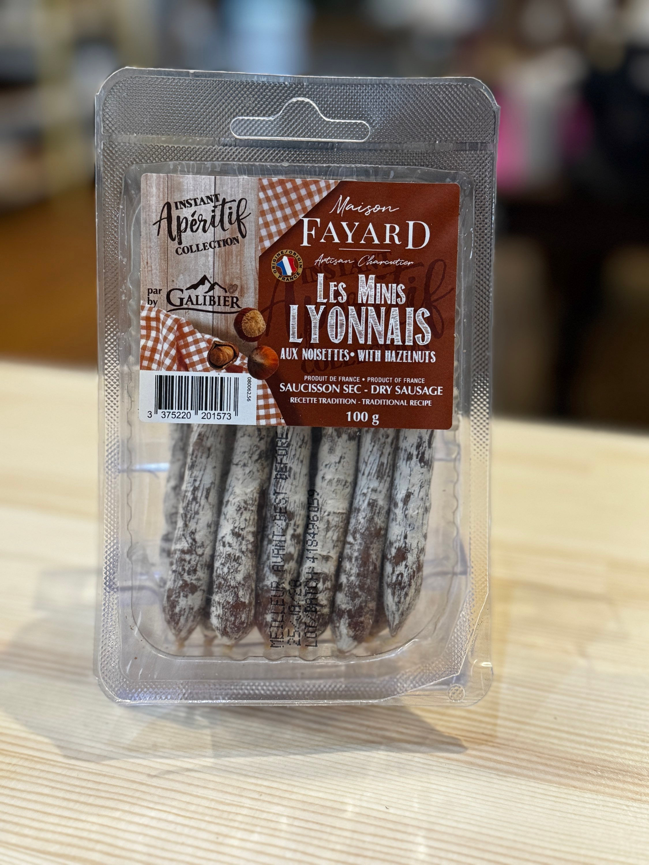 Les Mini Lyonnais with Hazelnuts