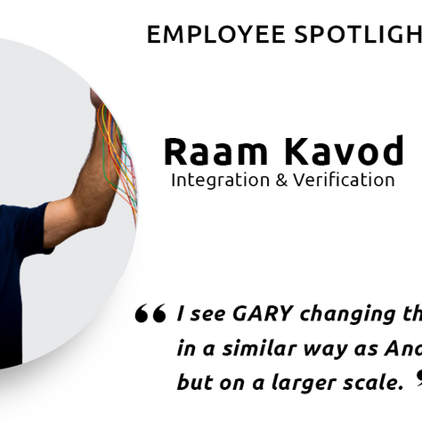 Employee Spotlight: Raam Kavod