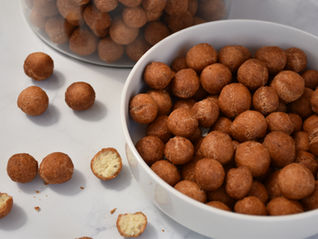 Chukkunda - sweet coconut balls for Shavuot