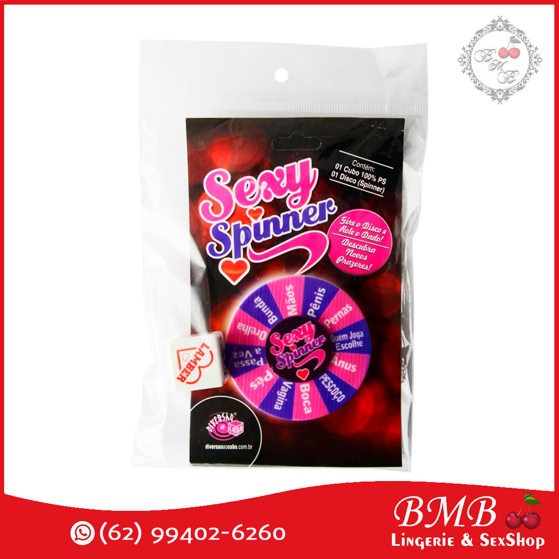 Sexy Spinner Jogo Sensual - Diversão ao Cubo