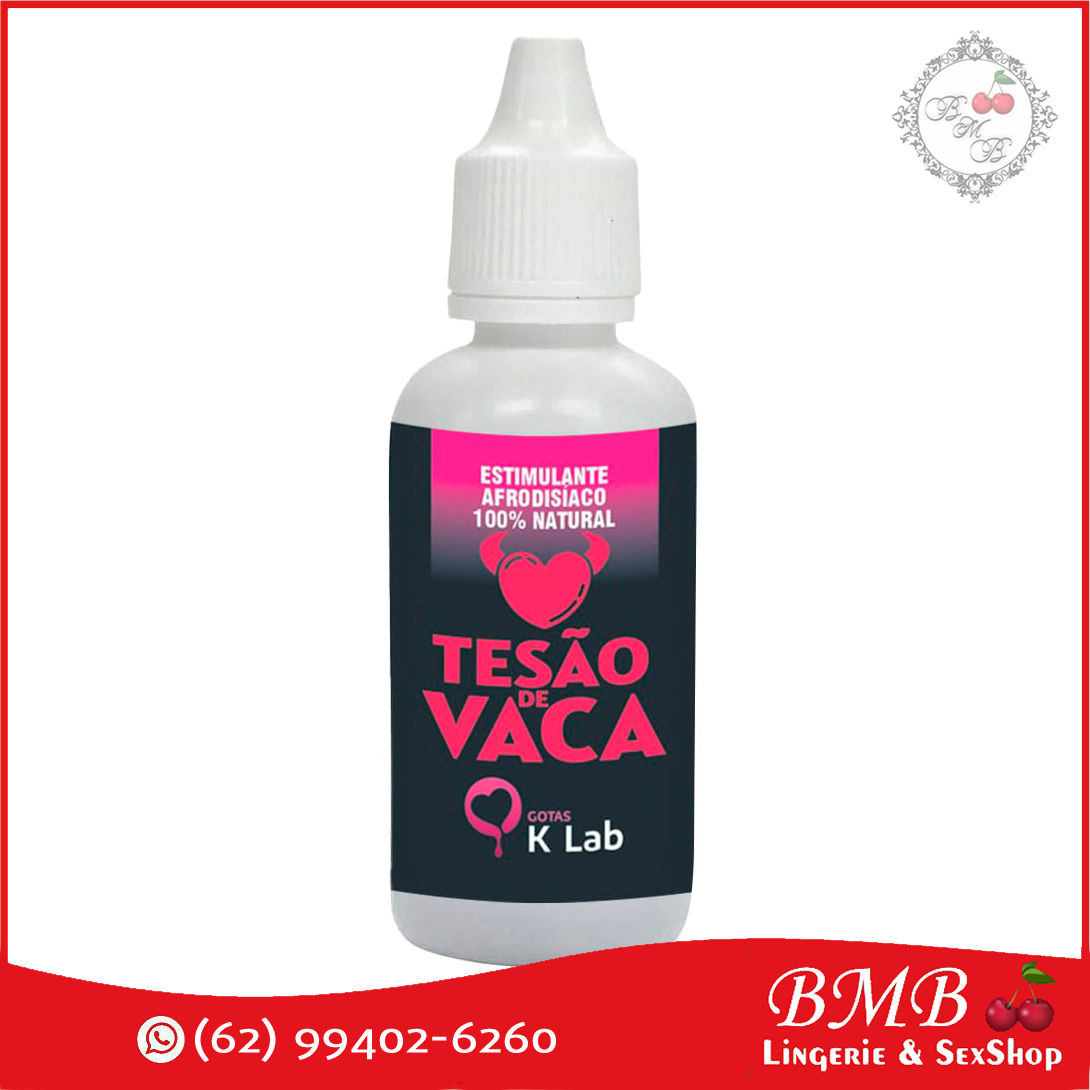 Tesão de Vaca Estimulante Afrodisíaco Natural 20ml - K-Lab