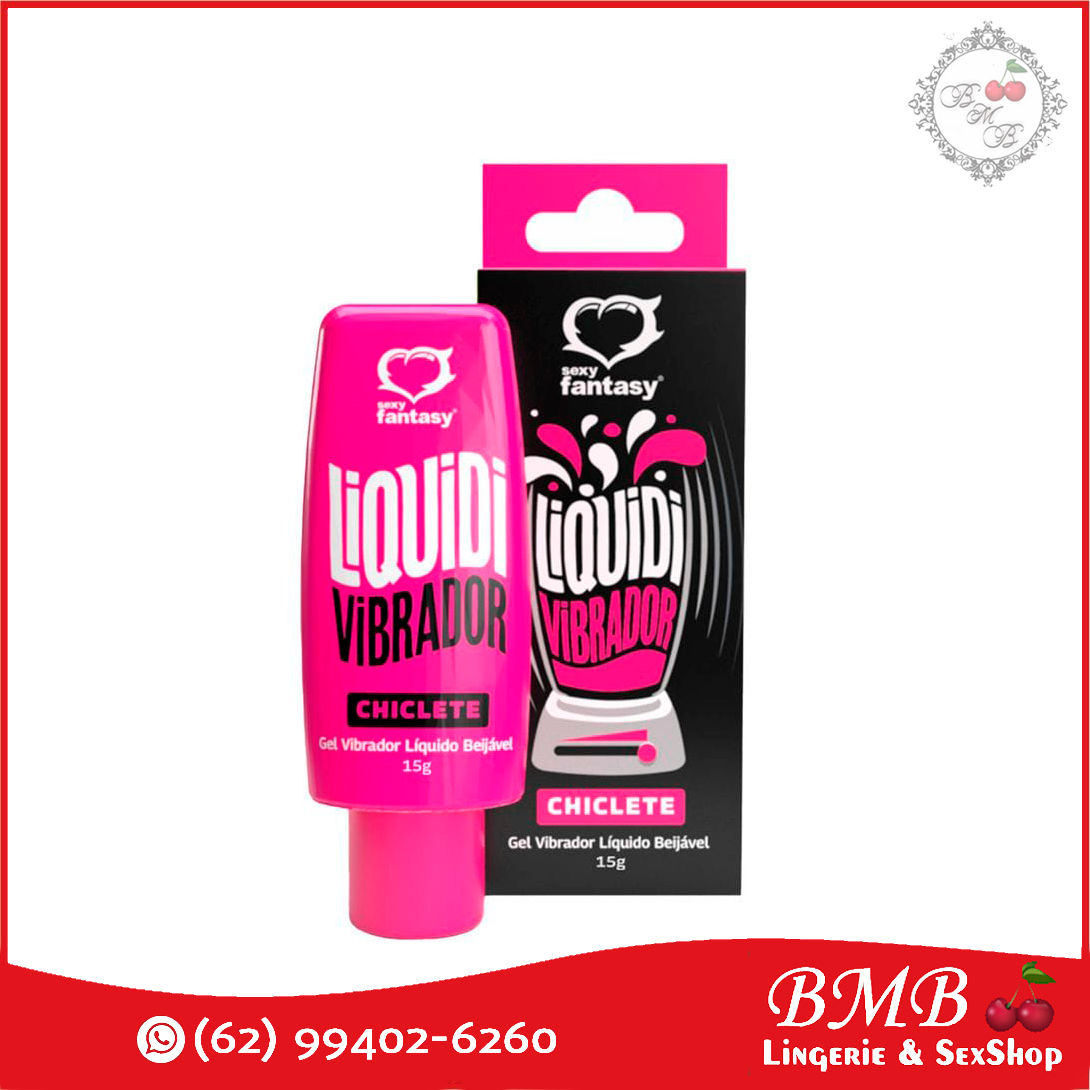 Vibrador Líquido Liquidi (Chiclete) 15ml Sexy Fantasy