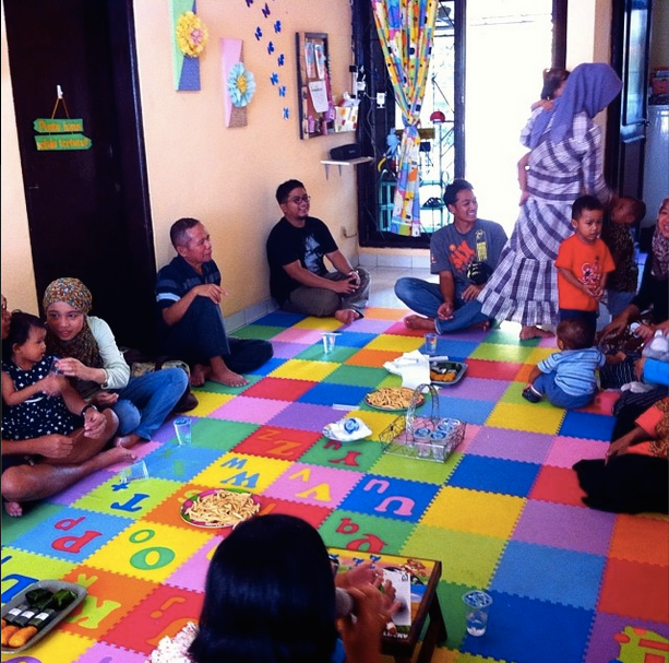 Suasana Parent's Gathering di Pepito Day Care, Jatibening, Bekasi :)