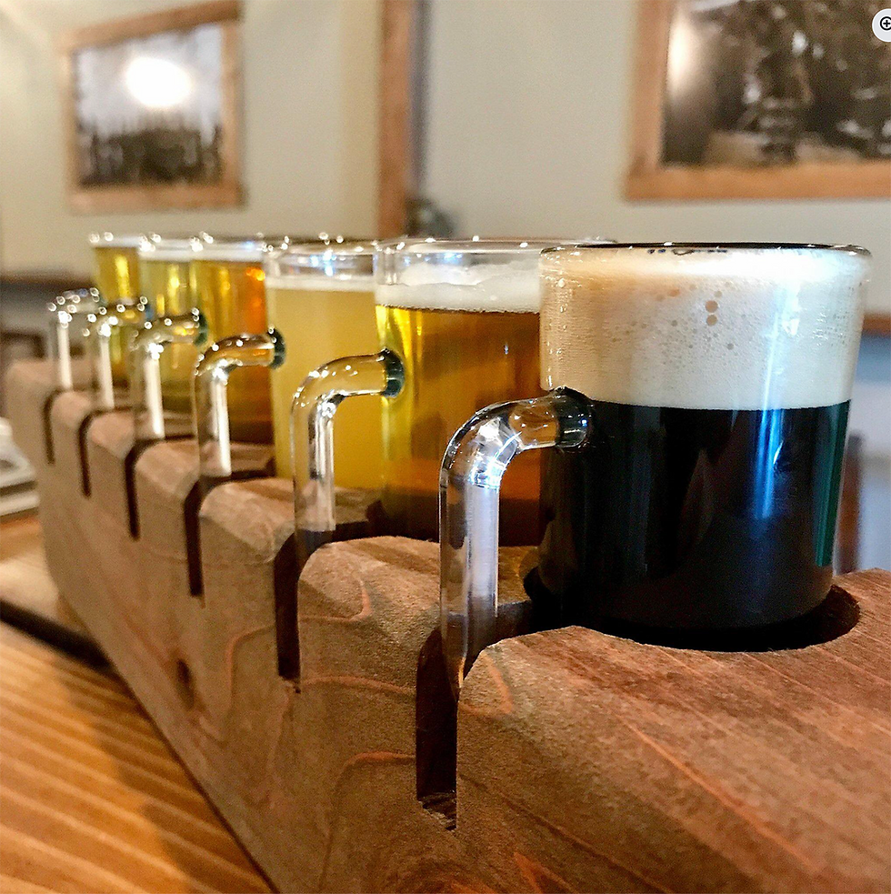 Lots of different beer