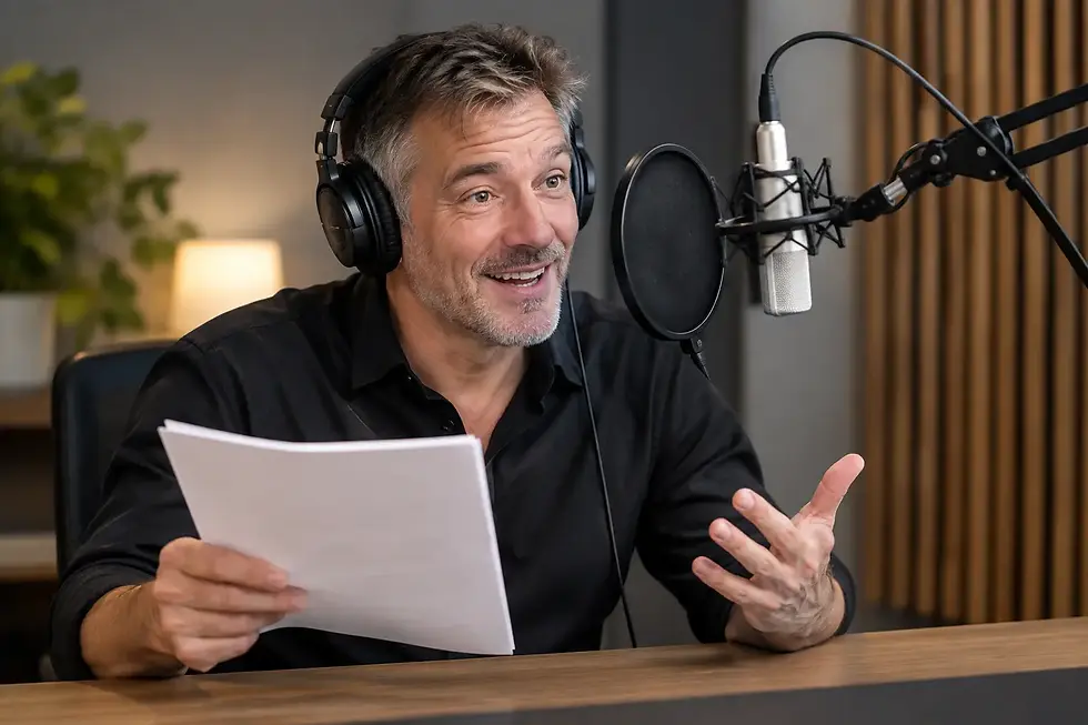 How Voice Talent Keeps Production Moving