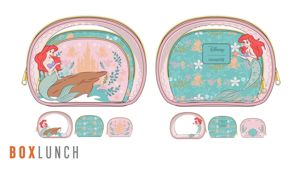Ariel 3-piece Cosmetic Case