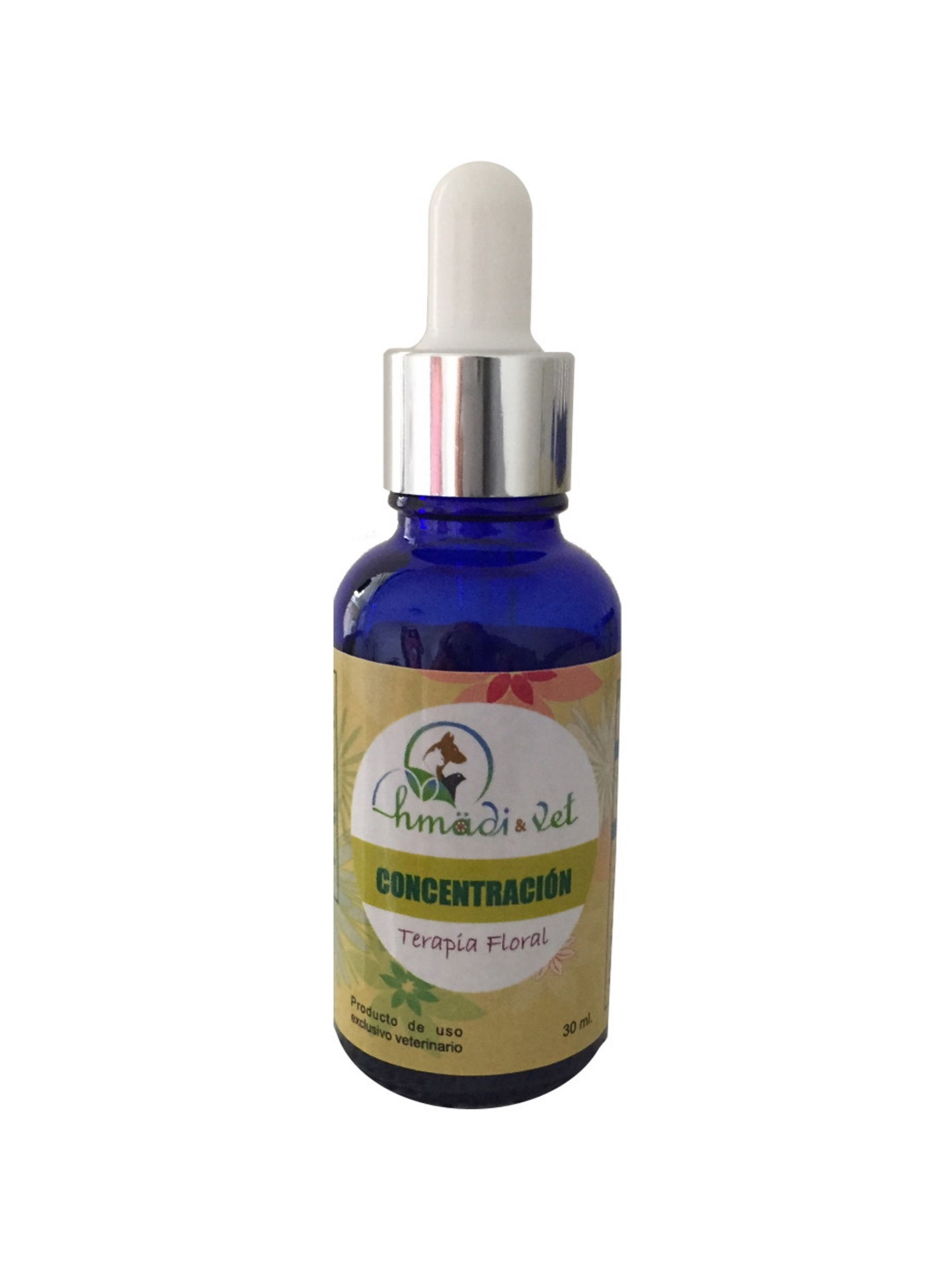 Hmädi & Vet Concentración Flores de Bach para mascotas 30 ml