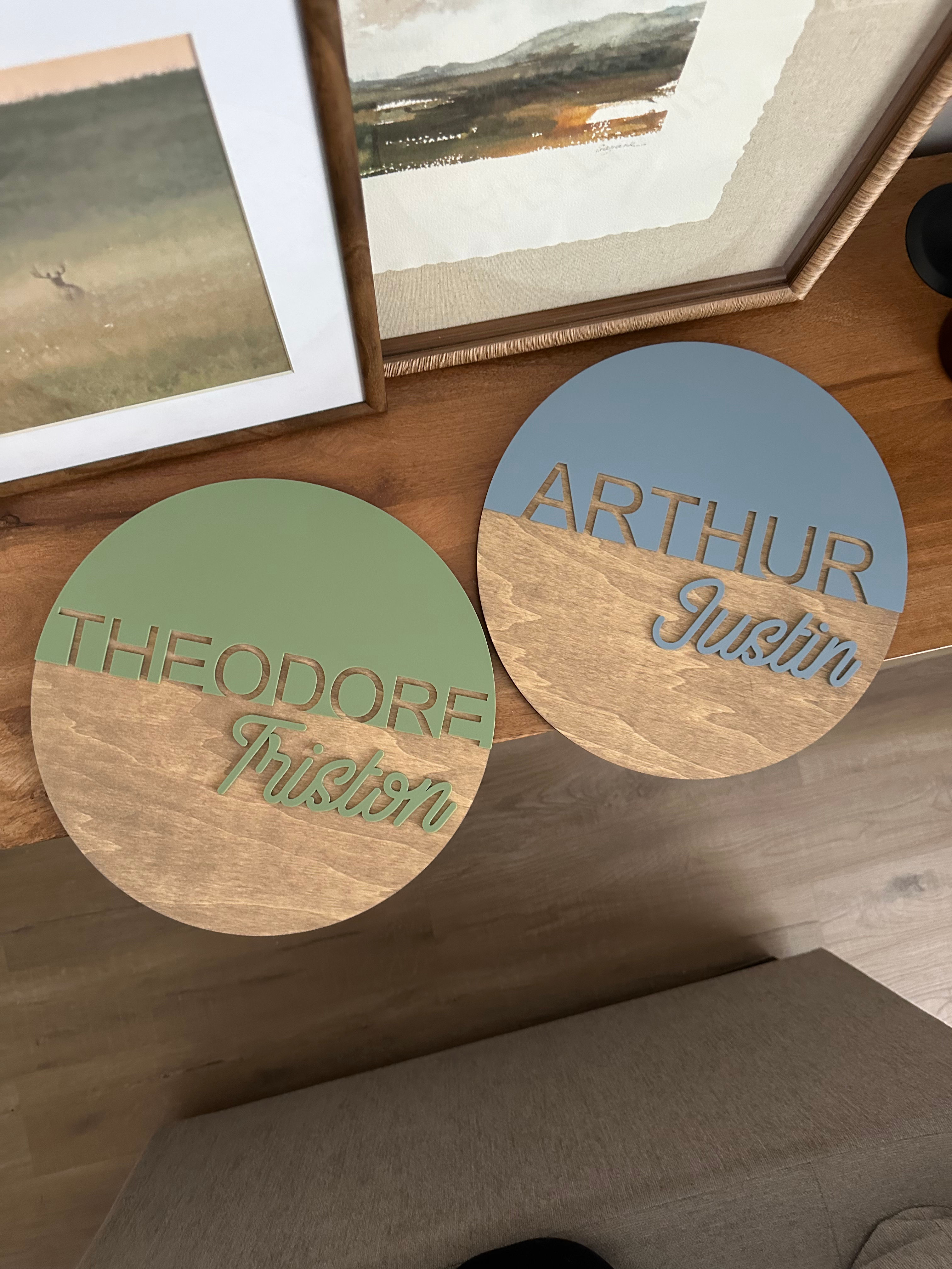 BEDROOM SIGN - 12” 
