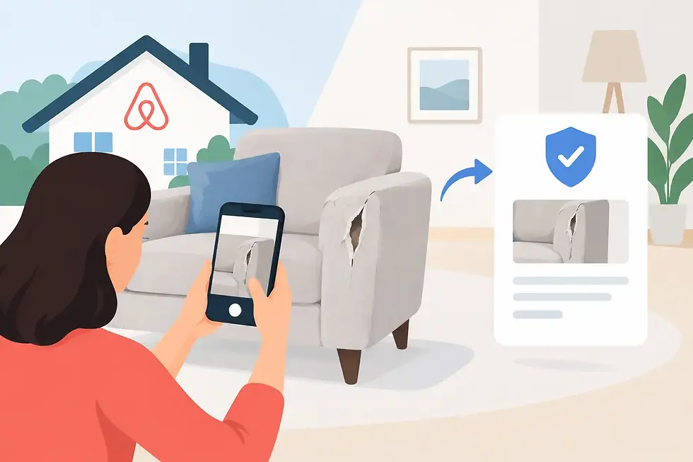 How to Create an Airbnb Damage Claim Process
