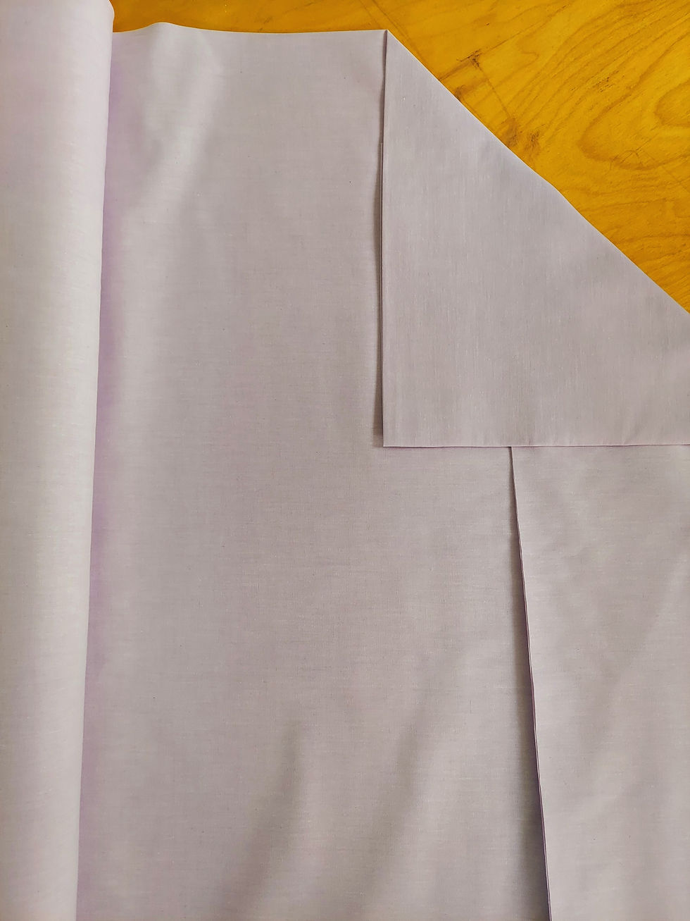 Thumbnail: Light Violet Cotton Chambray Fabric