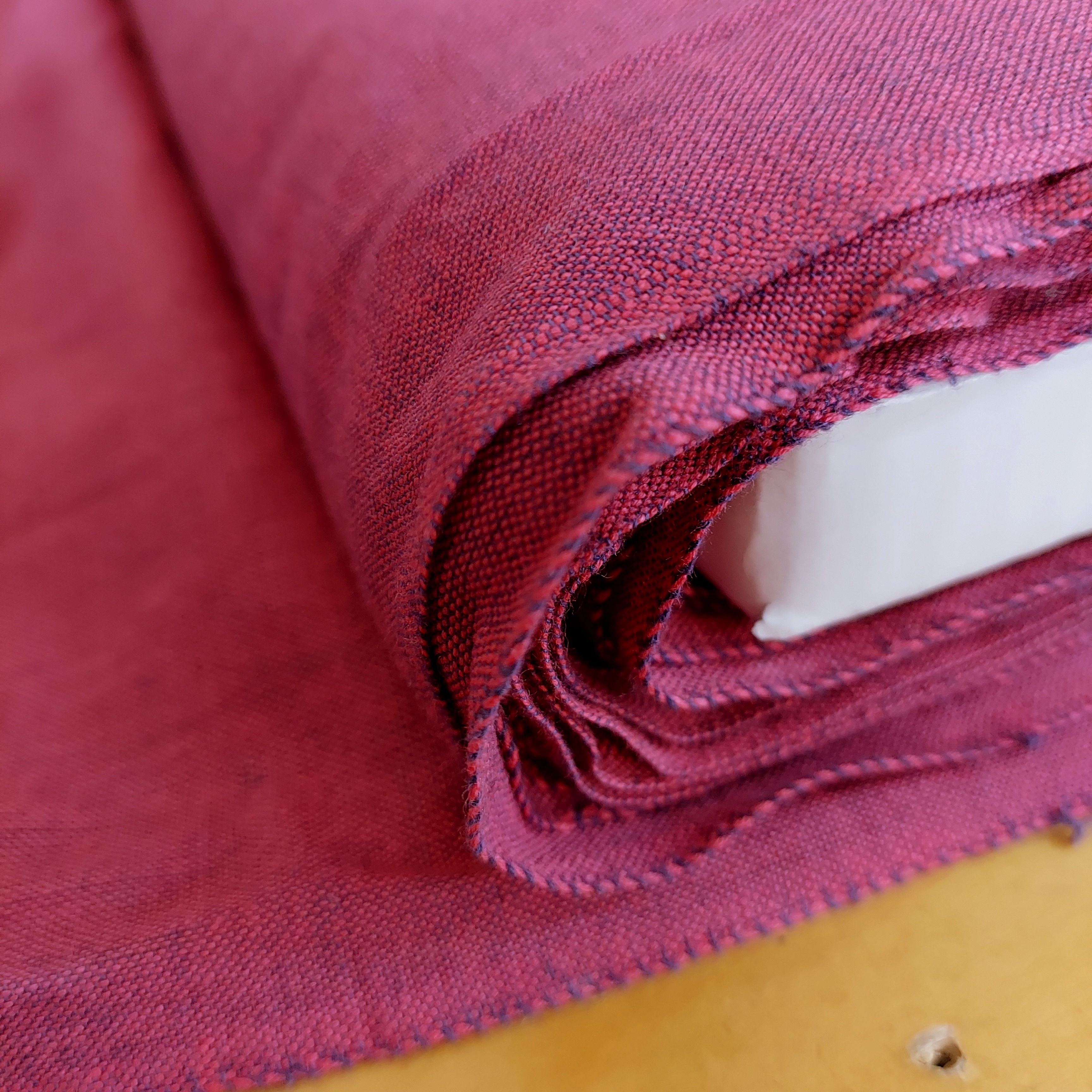 Fuchsia and Navy "Luminary" Woven Fabric 23035 by Textile Creations