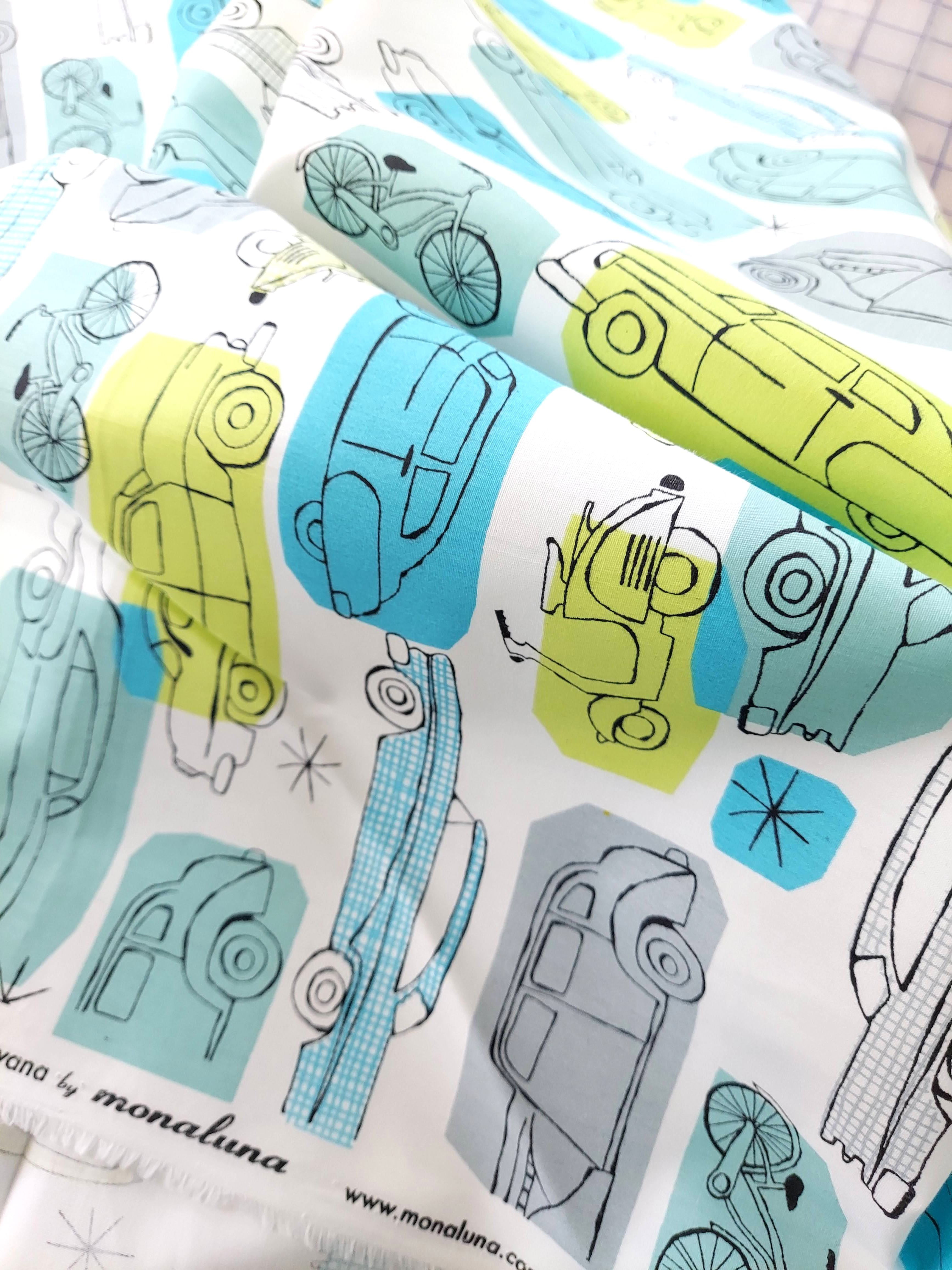 Monaluna Organic Cotton- On The Go Blue #69