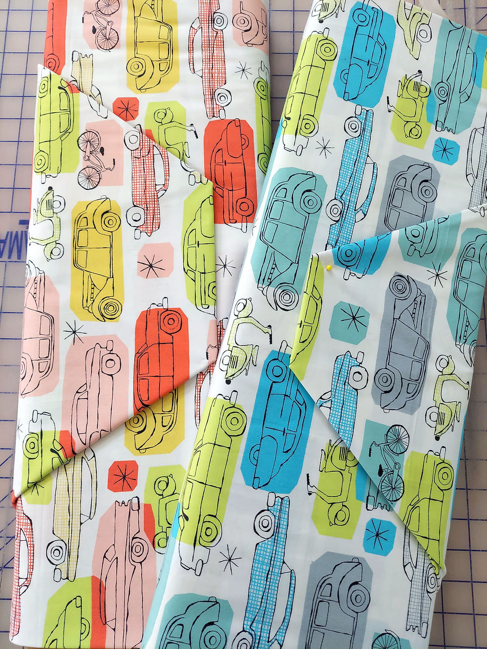 Thumbnail: Monaluna Organic Cotton- On The Go Blue #69