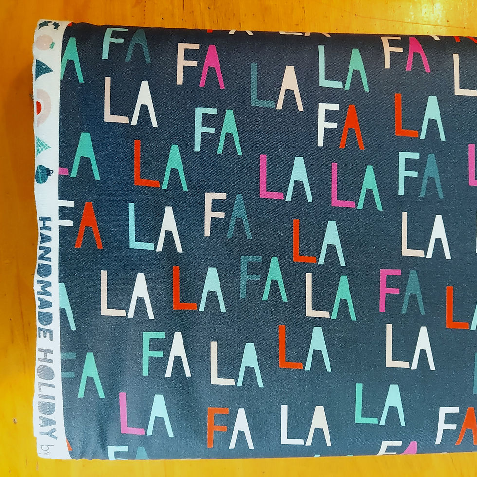 Thumbnail: Fa La La Handmade Holiday 120-21465 Cotton Fabric by Paintbrush Studio Fabrics
